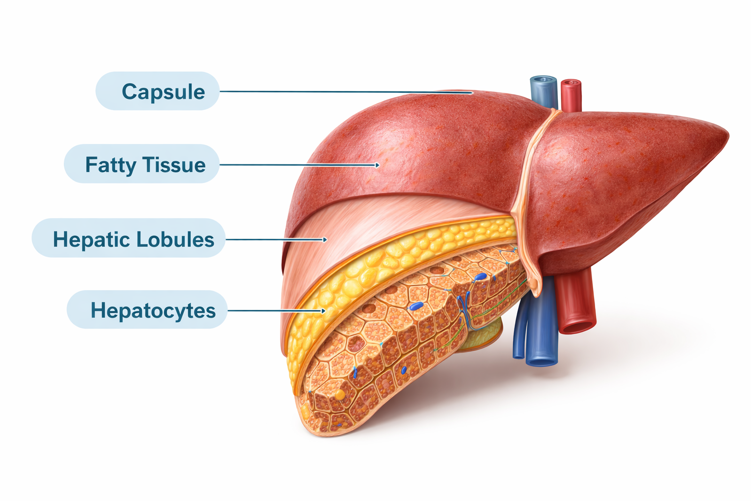 real human liver